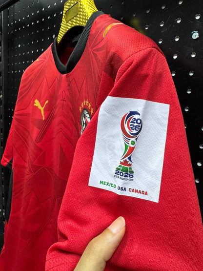 تيشيرت منتخب مصر الأساسي الأحمر